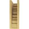 Ekena Millwork 5"W x 10"D x 15"H Classic Landon Rough Cedar Woodgrain TimberThane Corbel, Primed Tan CORUR05X10X15LANRCPR - alternate 6